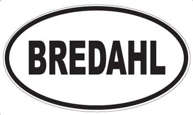 BREDAHL - Oval Magnet
