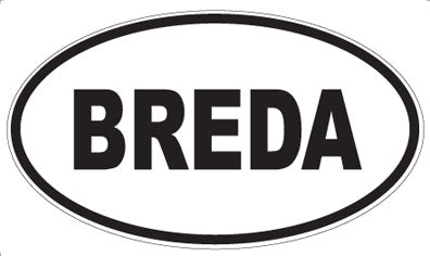 BREDA - Oval Magnet