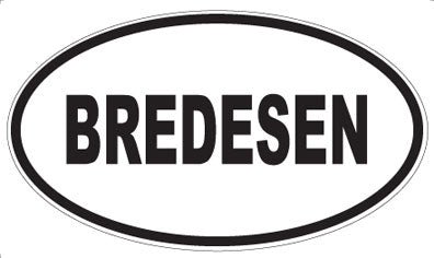 BREDESEN - Oval Magnet