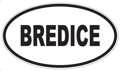BREDICE - Oval Magnet
