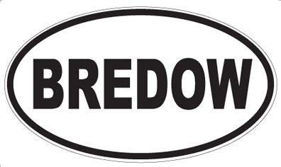 BREDOW - Oval Magnet