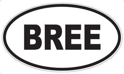 BREE - Oval Magnet
