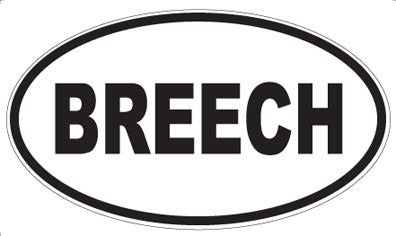 BREECH - Oval Magnet