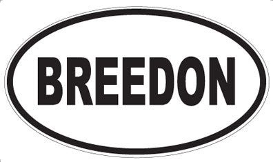 BREEDON - Oval Magnet