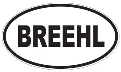 BREEHL - Oval Magnet