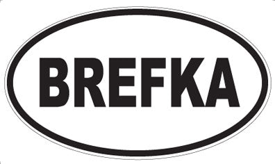 BREFKA - Oval Magnet