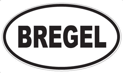 BREGEL - Oval Magnet
