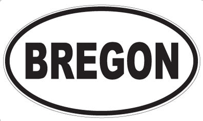 BREGON - Oval Magnet