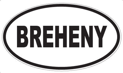 BREHENY - Oval Magnet