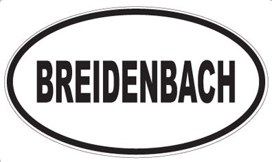 BREIDENBACH - Oval Magnet