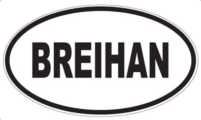 BREIHAN - Oval Magnet