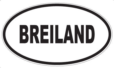 BREILAND - Oval Magnet