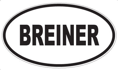 BREINER - Oval Magnet