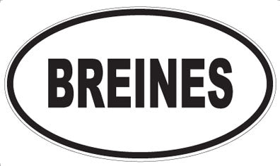 BREINES - Oval Magnet