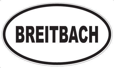BREITBACH - Oval Magnet