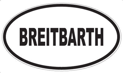 BREITBARTH - Oval Magnet