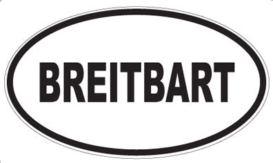 BREITBART - Oval Magnet