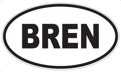 BREN - Oval Magnet