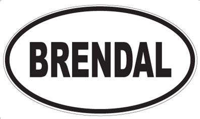 BRENDAL - Oval Magnet