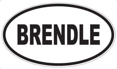 BRENDLE - Oval Magnet