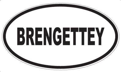 BRENGETTEY - Oval Magnet