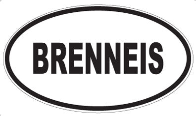 BRENNEIS - Oval Magnet