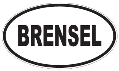 BRENSEL - Oval Magnet