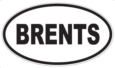BRENTS - Oval Magnet