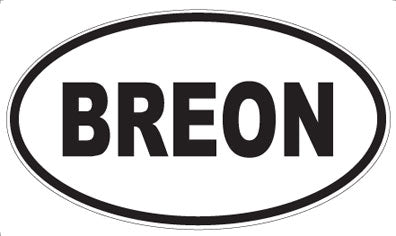 BREON - Oval Magnet