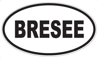 BRESEE - Oval Magnet