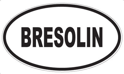 BRESOLIN - Oval Magnet