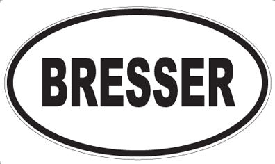BRESSER - Oval Magnet