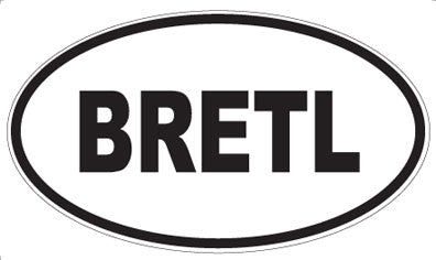 BRETL - Oval Magnet