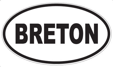 BRETON - Oval Magnet