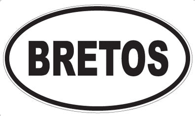 BRETOS - Oval Magnet