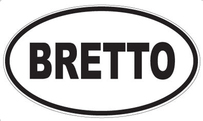 BRETTO - Oval Magnet
