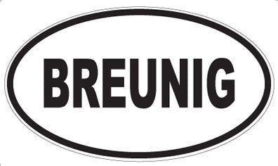 BREUNIG - Oval Magnet