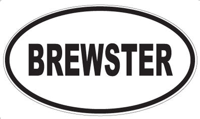 BREWSTER - Oval Magnet