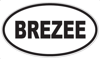BREZEE - Oval Magnet