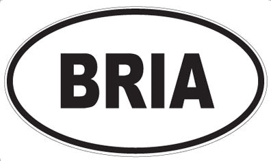 BRIA - Oval Magnet