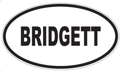 BRIDGETT - Oval Magnet