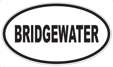 BRIDGEWATER - Oval Magnet