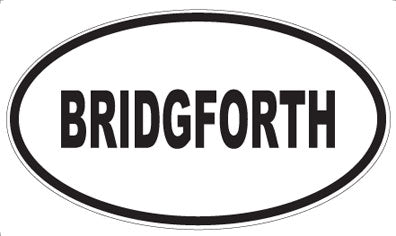 BRIDGFORTH - Oval Magnet