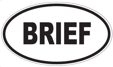 BRIEF - Oval Magnet