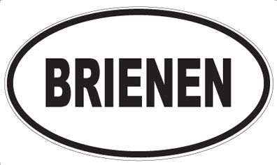 BRIENEN - Oval Magnet