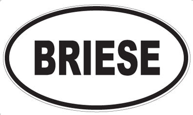 BRIESE - Oval Magnet