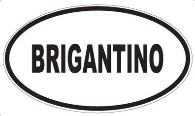 BRIGANTINO - Oval Magnet