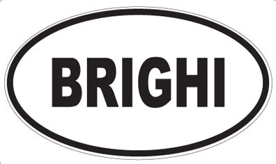 BRIGHI - Oval Magnet