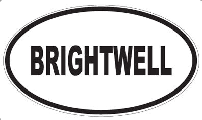 BRIGHTWELL - Oval Magnet