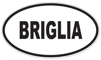 BRIGLIA - Oval Magnet